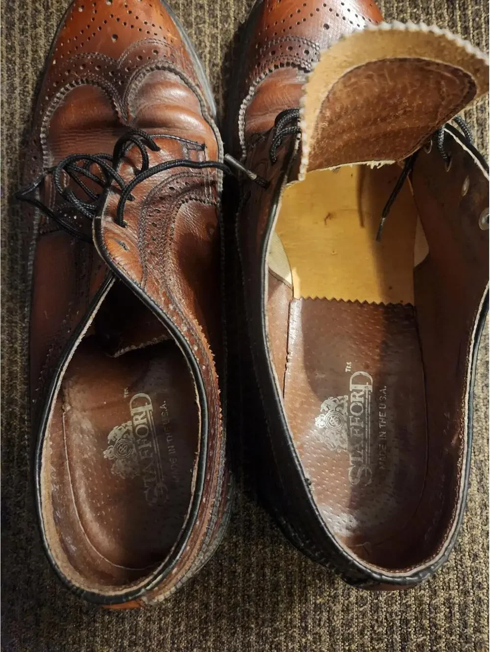 Stafford dress shoes